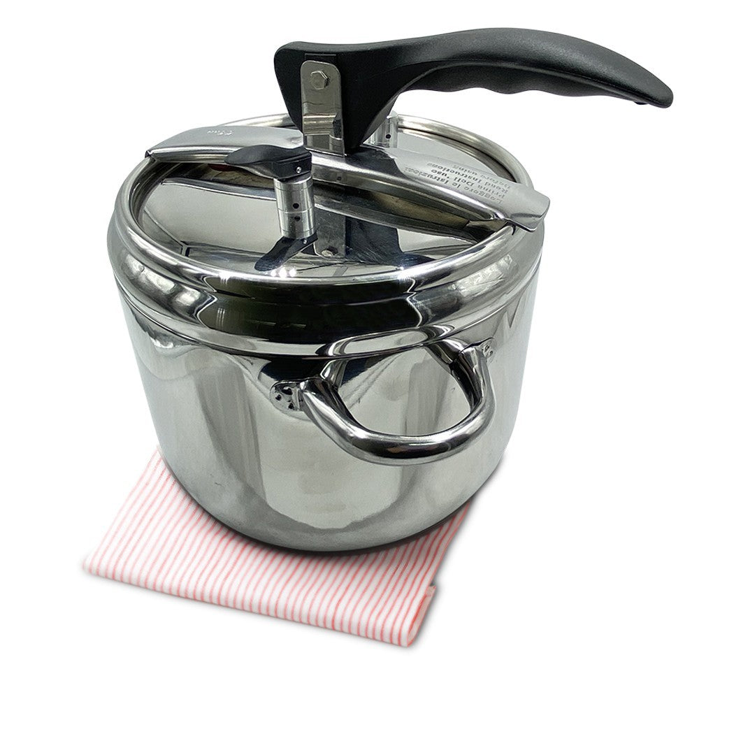 Cocotte-minute 5LT HOTPOT induction acier ABERT 4 soupapes de sécurité Ø20cm