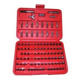 Kit 100 piéces embouts tournevis - coffret outillage