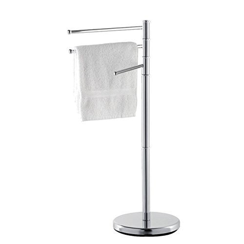 Porte-serviettes en acier inoxydable de 85cm 3 bras pivotants 726149