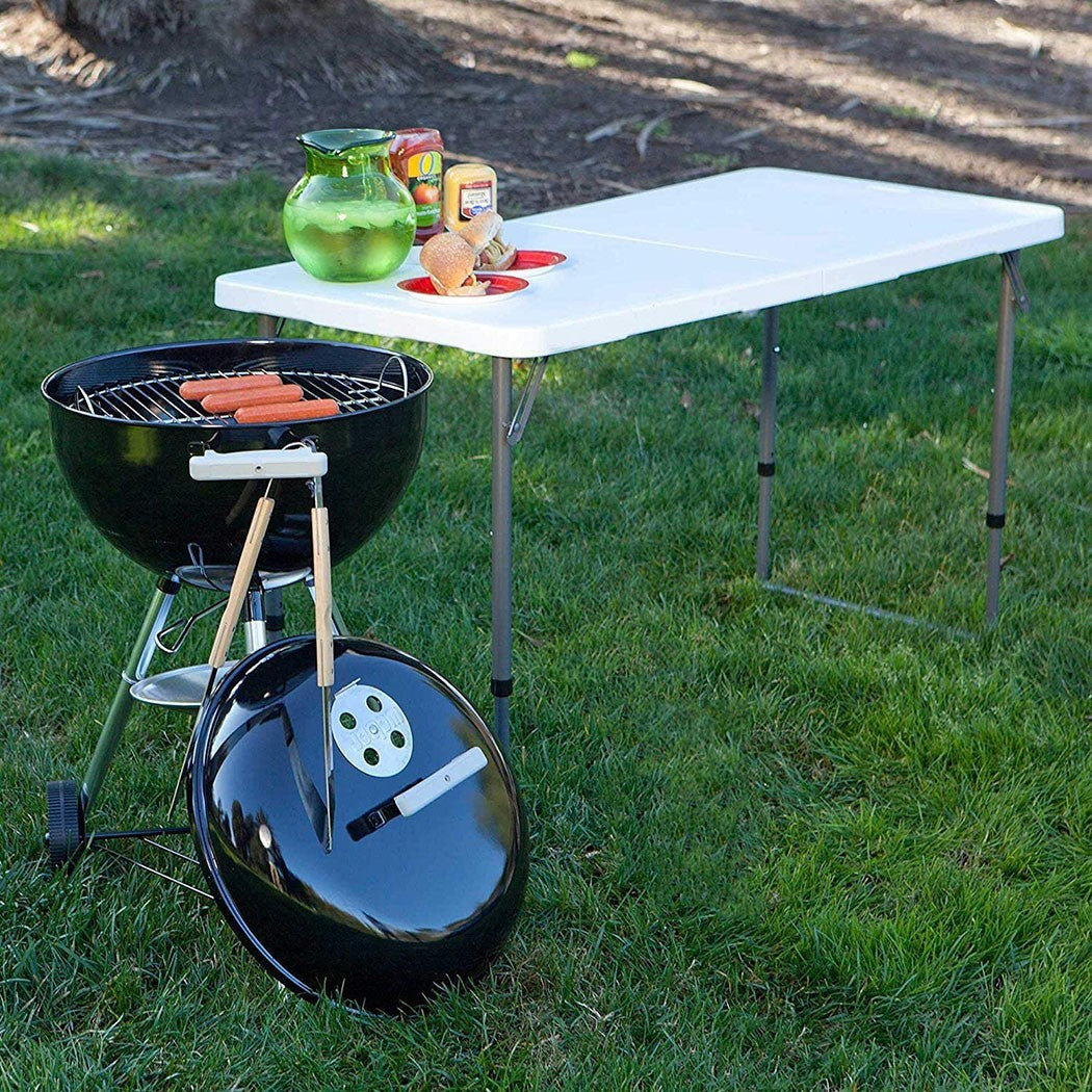 Table de pique-nique pliants et 4 tabourets AURORA repliable dans une valise