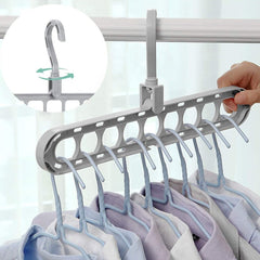 Set 2 Cintres à vêtement gain de place Magic Clothes Hanger Storage