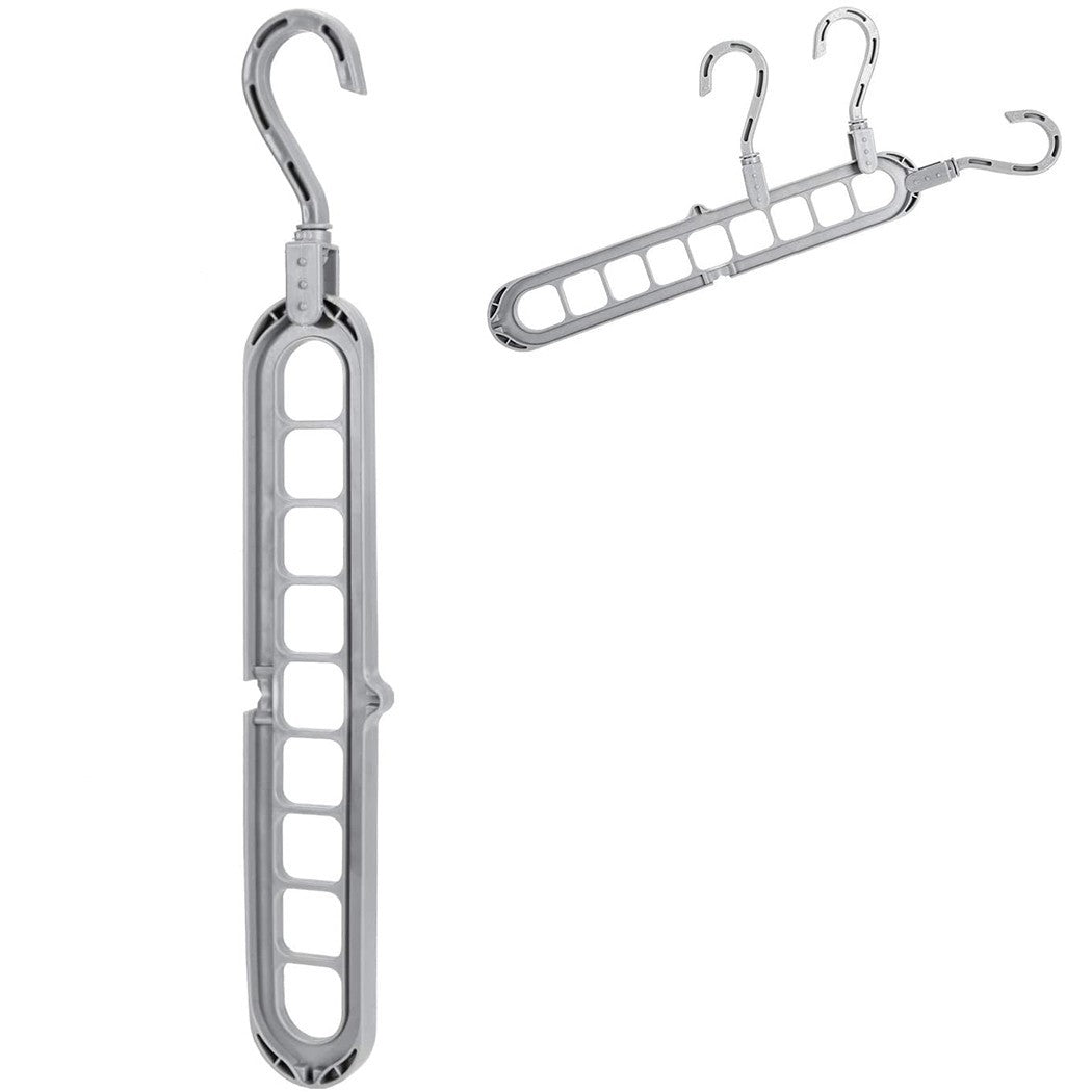 Set 2 Cintres à vêtement gain de place Magic Clothes Hanger Storage