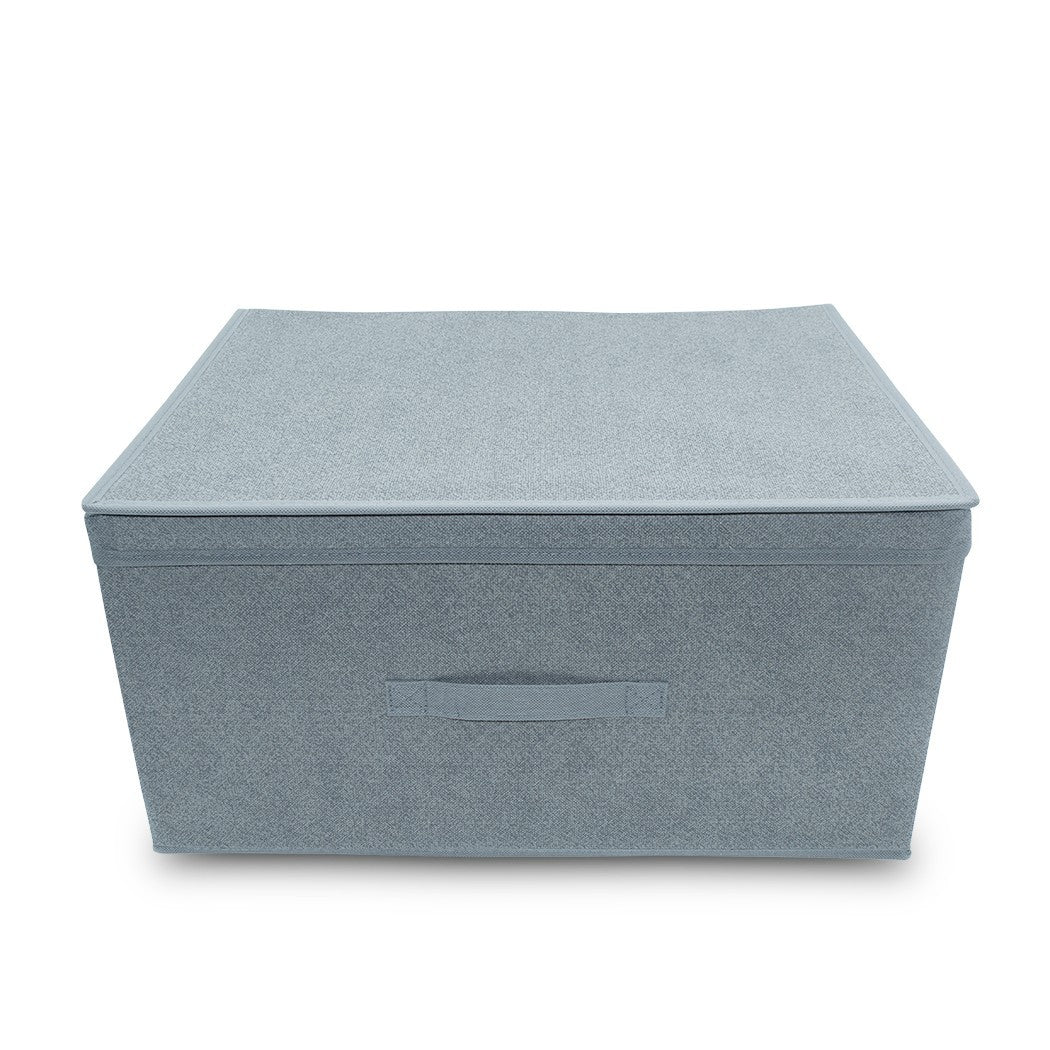 Boîte de rangement GRIS  sous lit 745000 hors saison 50x40xH25 cm