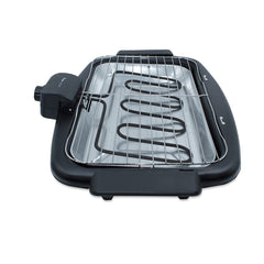 Barbecue électrique de table JORDANIE grill en acier JGB304T1 max 2200W 47x28cm