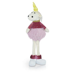 Licorne tissu décoratif idée cadeau art. 234050  30 cm de haut Pâques