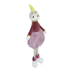 Licorne tissu décoratif idée cadeau art. 234049 50 cm de haut Pâques