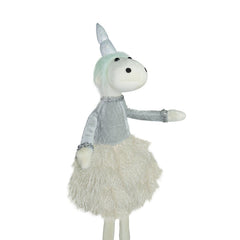 Licorne tissu décoratif idée cadeau art. 234049 50 cm de haut Pâques