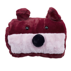 Sac à eau chaude avec poches chauffe-mains 25811806 en peluche petit chien