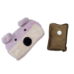 Sac à eau chaude avec poches chauffe-mains 25811806 en peluche petit chien