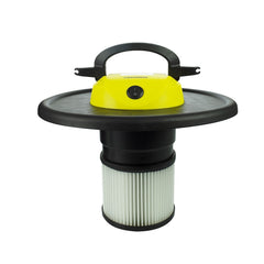 Turbo Pro 2 en 1 1200w Cendrier et souffleur 873099 bidon 20 lt 1200 W