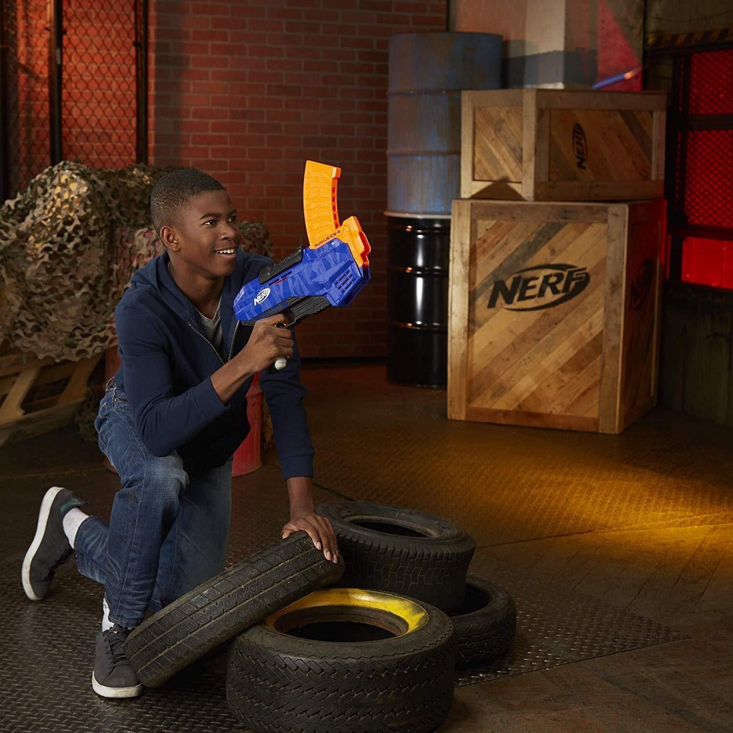 Hasbro Nerf arme jouet N STRIKE 543861 RUKKUS ICS-8 capacité pour 8 fléchettes