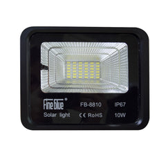 Projecteur led avec charge solaire 10W étanche IP67 FB-8810 6500K lumière froide