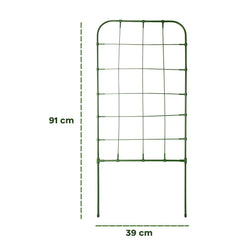 Support en forme de treillis 395165 DIY Cadre pour plantes grimpantes 91x39