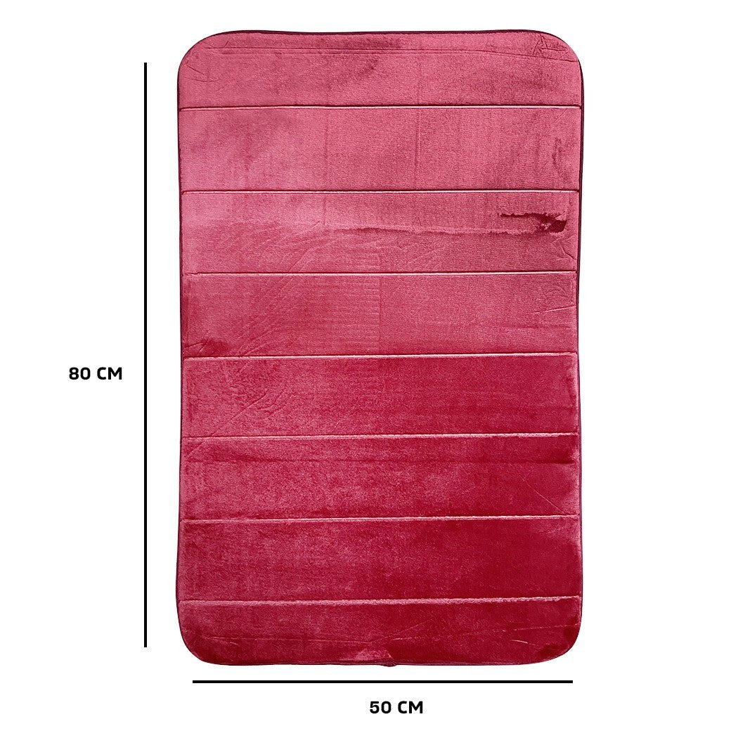 Tapis multi-usage effet daim art. 408261 fond antidérapant dim.50x80 cm