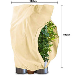 Capot de  protection anti-gel respirant pour plantes d'extérieur 120 x 180 cm