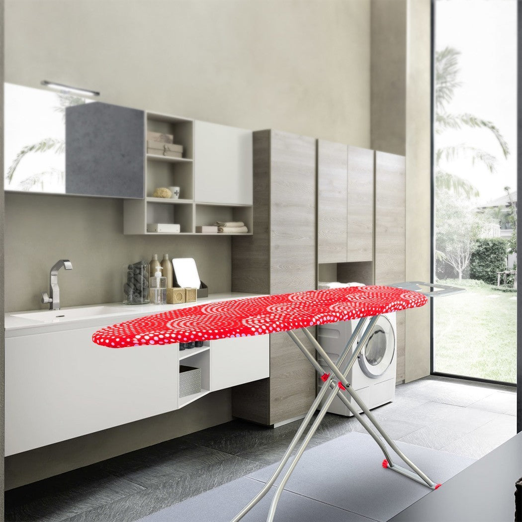 741958 table à repasser avec support pour fer pliant PAMAX 110x33 cm