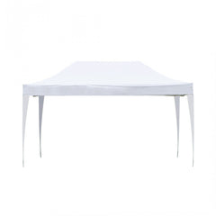 770589 Belvédère Helios tissu en polyéthylène structure en fer 3x4 mt BLANC