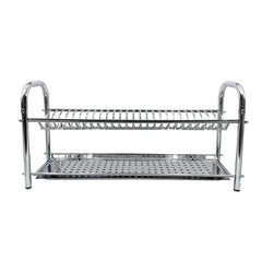 Égouttoir à vaisselle fixe en acier inoxydable 80cm avec égouttoir