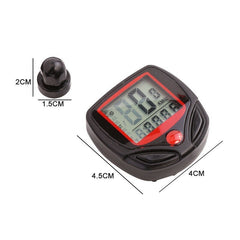 Compteur de vitesse de vélo A13030 KM sans fil avec cable  pour ordinateur
