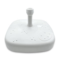 430927 Base parasol en plastique rechargeable à l'eau /sable 18LT pour jardín
