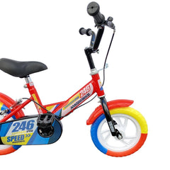 B056 Vélo magique pour enfants taille 12 avec roues 3-4 ans Couleur rouge