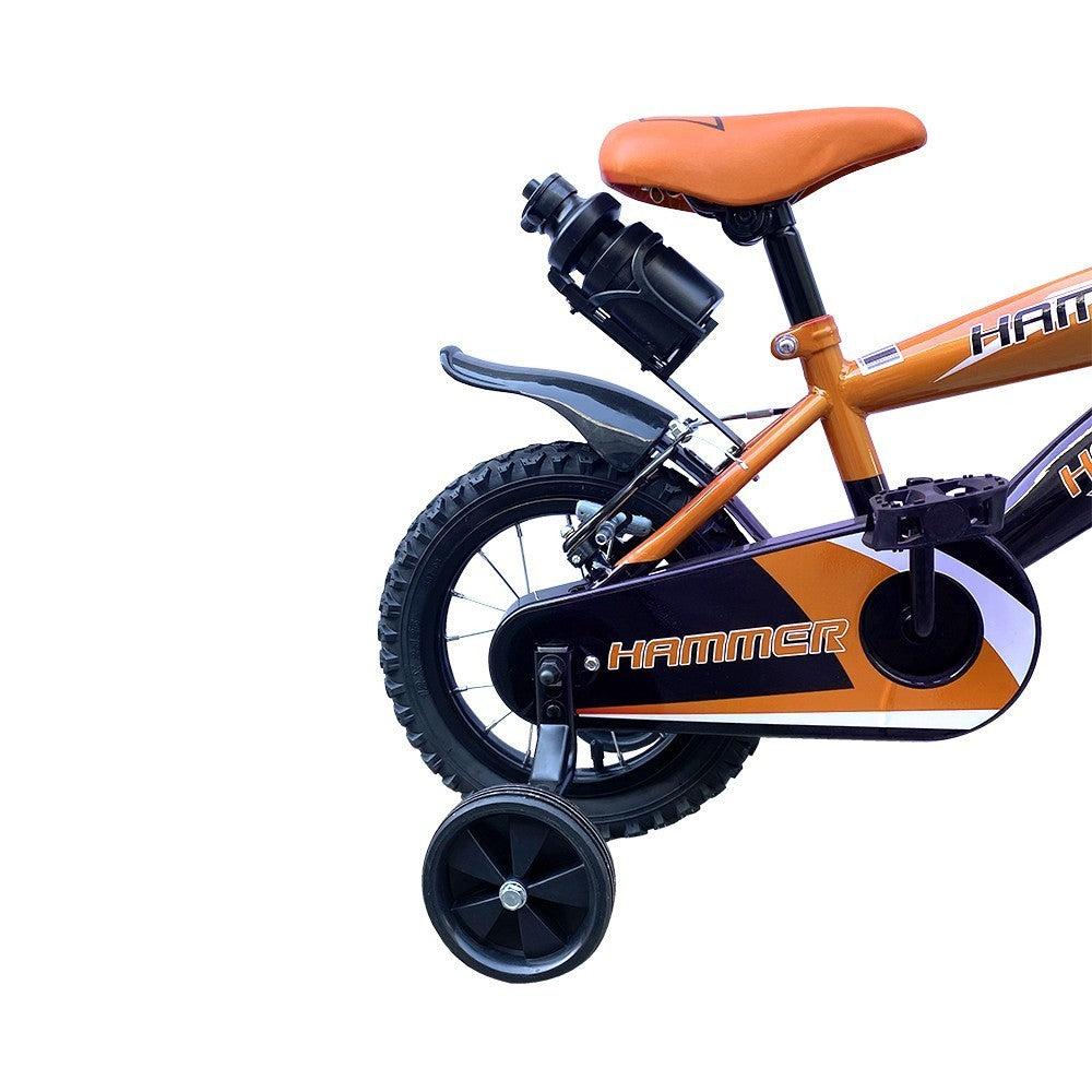 Vélo pour enfants de 4 à 6 ans à cadre en acier de 14”avec bouteille