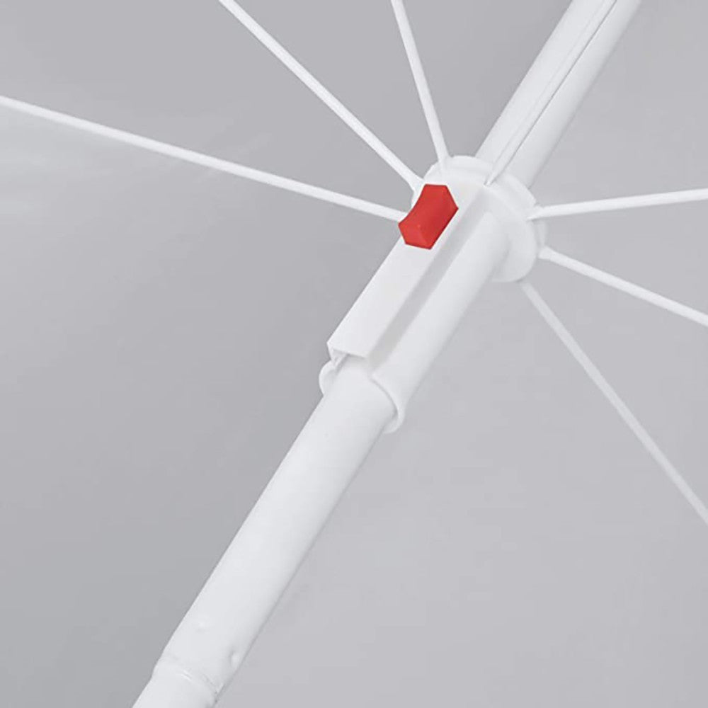 Art.253001 Parasol avec poteau central couleur unie TNT avec couvercle 180 cm