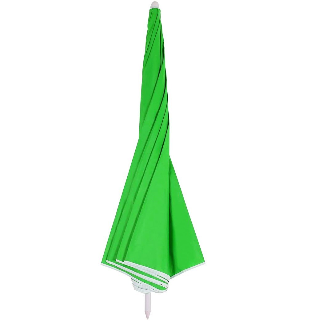 Art.253001 Parasol avec poteau central couleur unie TNT avec couvercle 180 cm