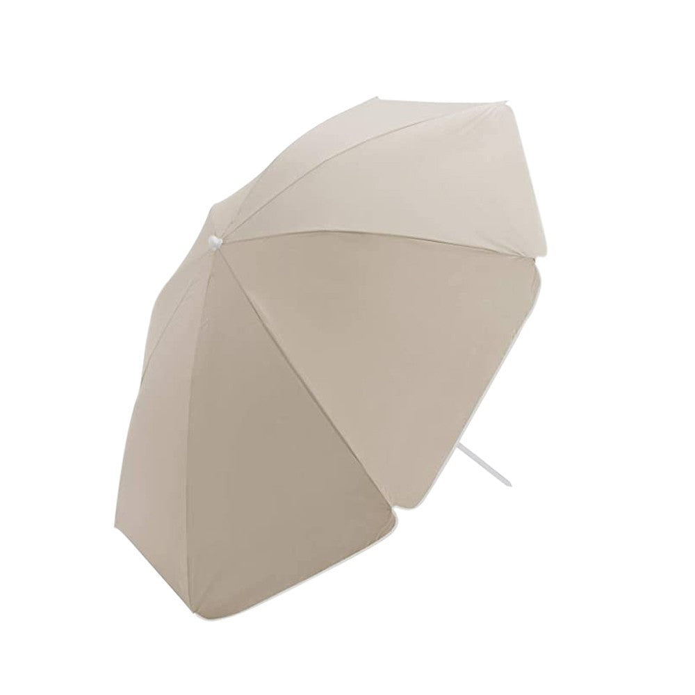 208008 Parasol avec poteau central en métal et en tissu polyester 180cm