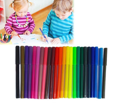 Kit 24 marqueurs - feutres - TOP WRITE KIDS boîtier plastique avec compartiments