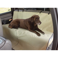 Couverture de protection de siège voiture pour chien en tissu imperméable
