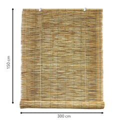 202470 Store en bambou avec poulie résistant aux intempéries