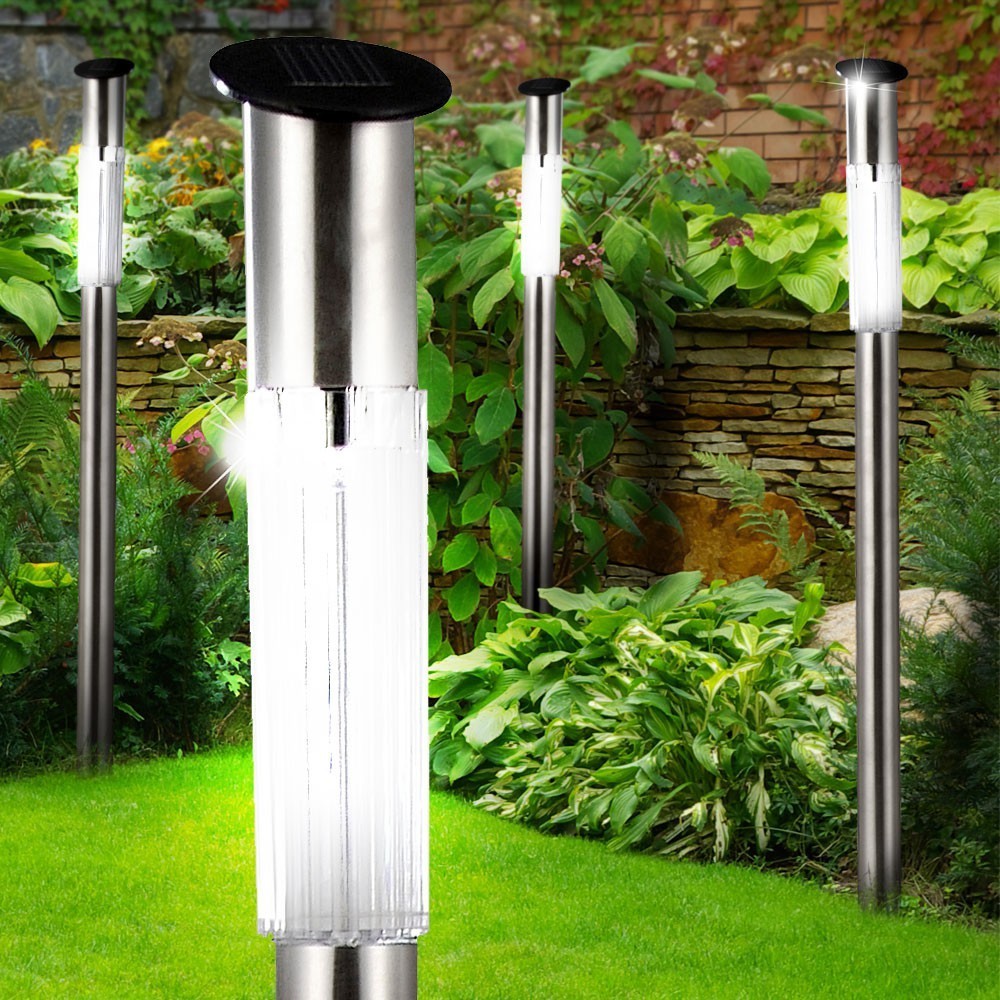 Lampe LED Marqueur de pas H70 1W Lumière Énergie Solaire Éclairage de Jardin