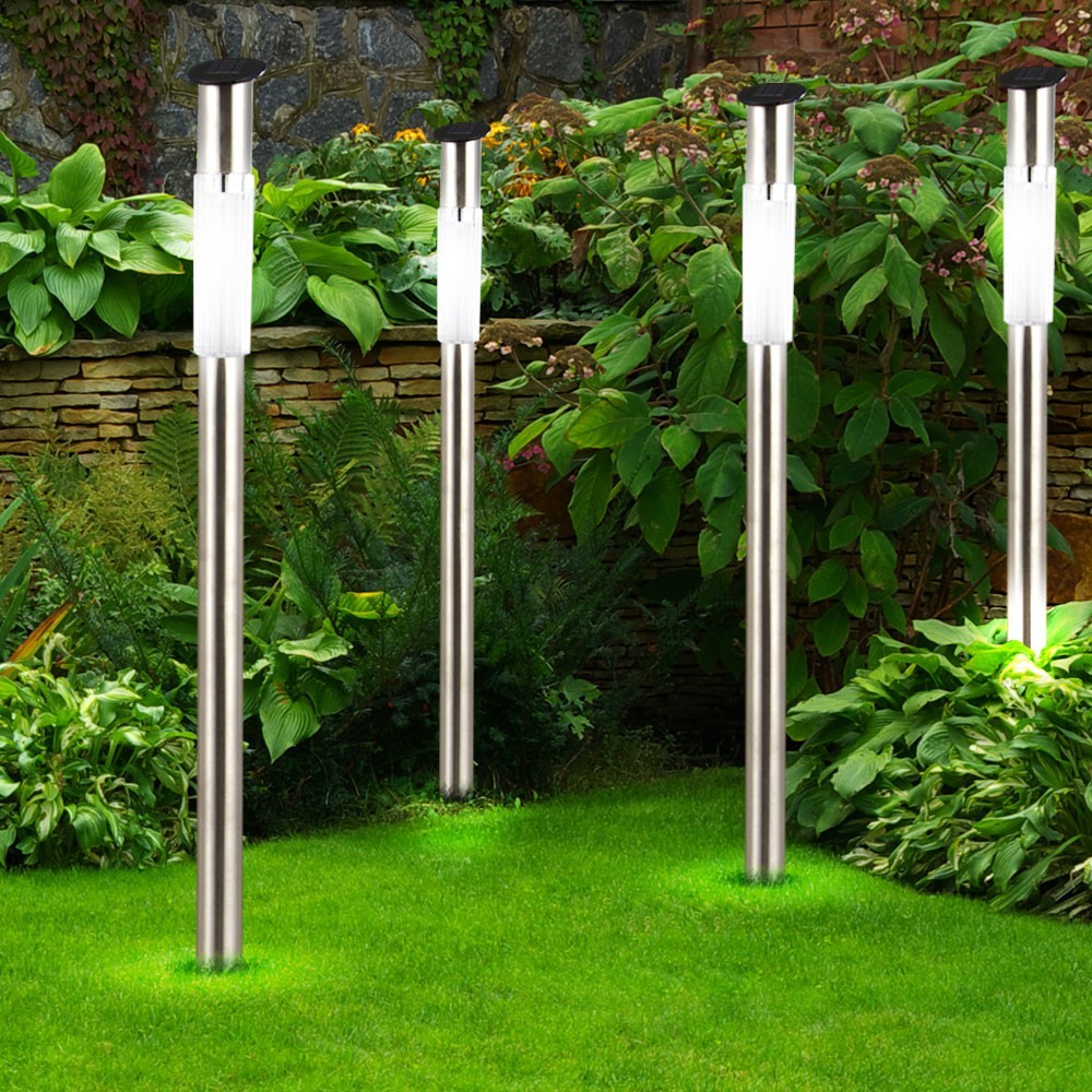 Lampe LED Marqueur de pas H70 1W Lumière Énergie Solaire Éclairage de Jardin