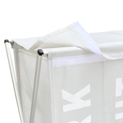 Panier Porte-linge 3 Compartiments Division des Vêtements Clairs Foncés Colorés