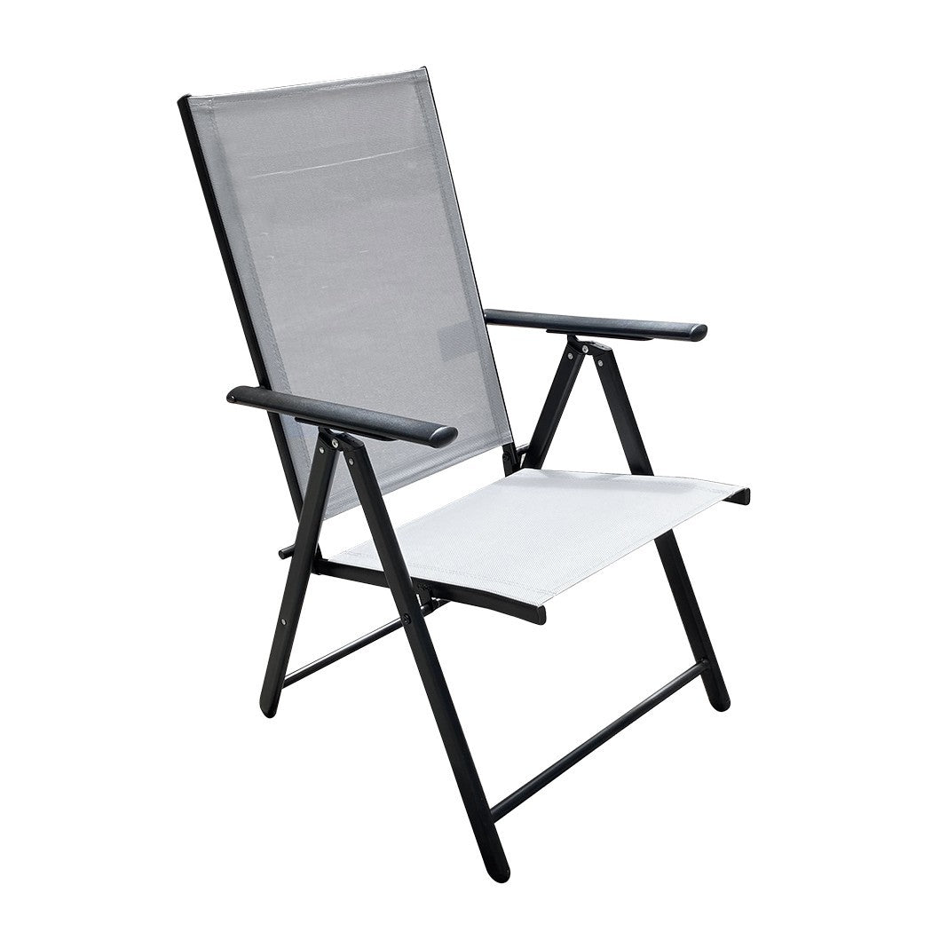 Chaise Relax longue réglable tissu textile pour extérieur Ameublement du jardin