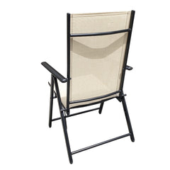 Chaise Relax longue réglable tissu textile pour extérieur Ameublement du jardin