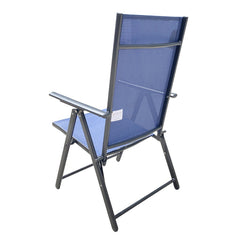 Chaise Relax longue réglable tissu textile pour extérieur Ameublement du jardin