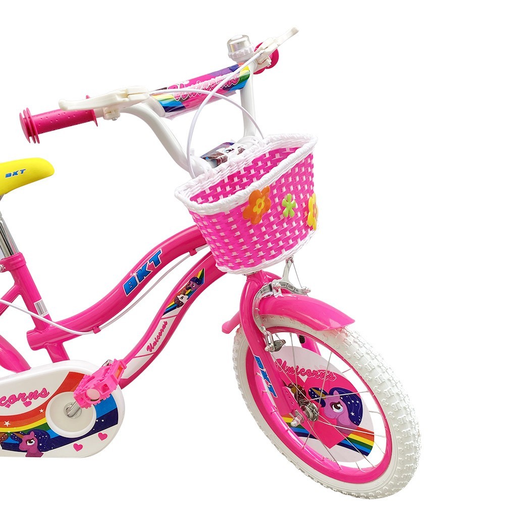 Vélo UNICORNO BKT taille 14 vélos pour enfant de 4 à 6 ans avec roues