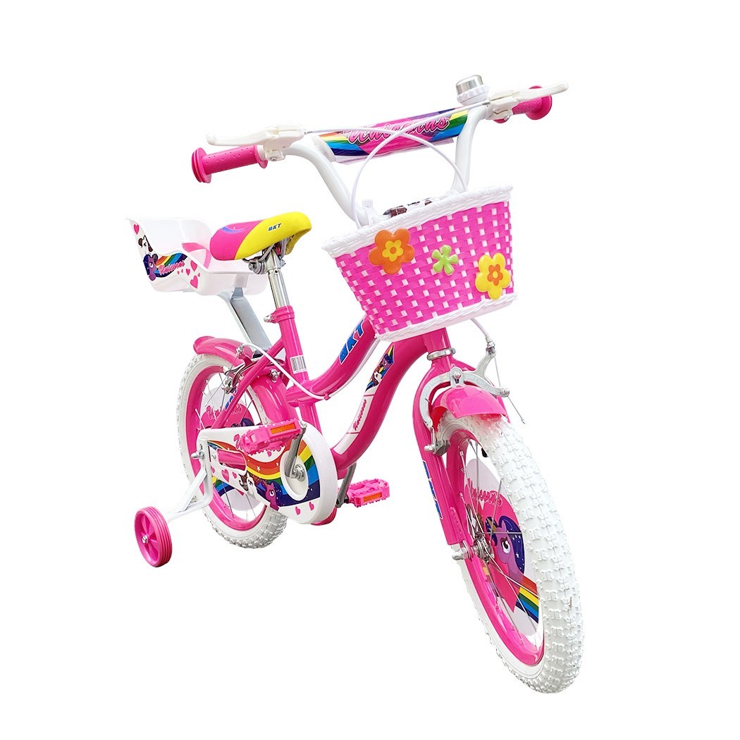 Vélo UNICORNO BKT taille 14 vélos pour enfant de 4 à 6 ans avec roues