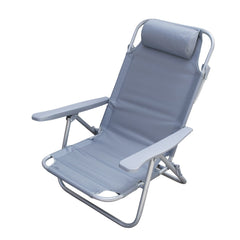 Chaise longue Inclinable Plage FUBUCA Structure en fer avec coussin
