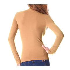 Pull loup demi-cou VKA21 thermique et intérieur molletonné couleurs assorties