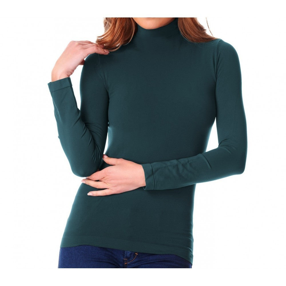 Pull loup demi-cou VKA21 thermique et intérieur molletonné couleurs assorties