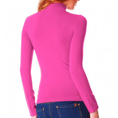 Pull loup demi-cou VKA21 thermique et intérieur molletonné couleurs assorties
