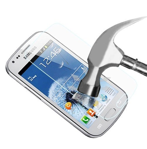 Film protecteur - protection écran en verre trempé transparent - SAMSUNG S3 MINI