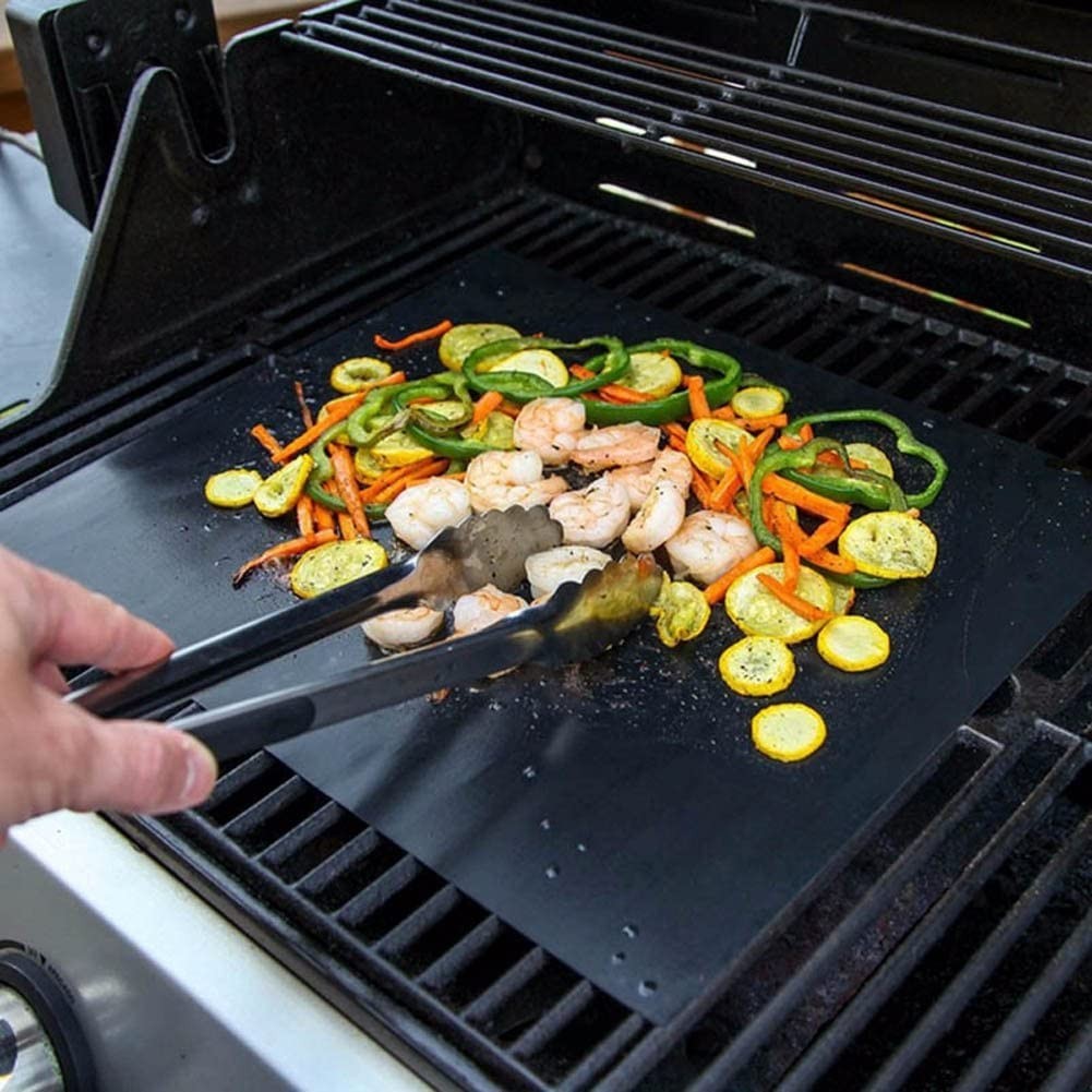 Tapis de grille 40 x 33 cm adapté au four et barbecue 3582 antiadhéseur