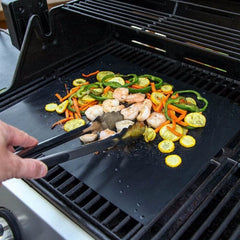 Tapis de grille 40 x 33 cm adapté au four et barbecue 3582 antiadhéseur