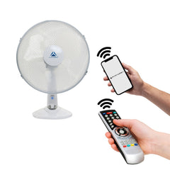 Ventilateur de table Pyramidea 14092 3 Vitesse Système Connexion Infrarouge