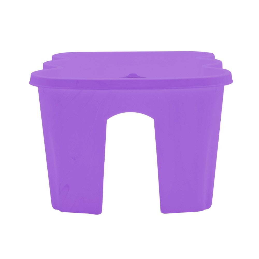 Planteur de balcon rectangulaire art. 120347 plastique polypropylène 37x28x20cm