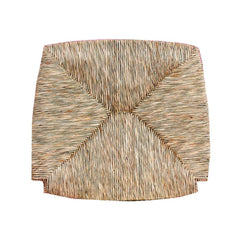 Rechange Siège 1212-R en Paille Naturelle Fond de la chaise Venise 33x38 cm